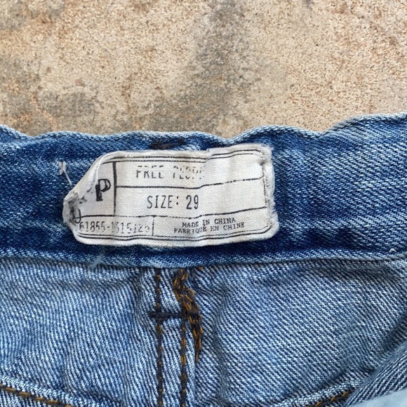 free people jean shorts! - Picture 2 of 3